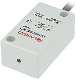 LE16SN04DPO Датчик индуктивный прямоугольный 16x12x28 мм, пластиковый корпус, чувствит. часть сбоку, выход PNP НО, расст. сраб. Sn=4 мм, питание 10…30 VDC, 800 Гц, IP67, кабель 2 м preview