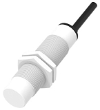 CR18XTCN05DNO Емкостной датчик цилиндрический, M18x80 мм, пластиковый, заподлицо, выход NPN НО, регул. чувствит., расст. сраб. Sn=05 мм, питание 10…30VDC, IP67, кабель 2 м preview