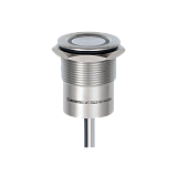MT-TS2210BNG Кнопка сенсорная с подсветкой (-/зеленая), Ø22 мм, NO, возврат, NPN, 24В DC, IP68 