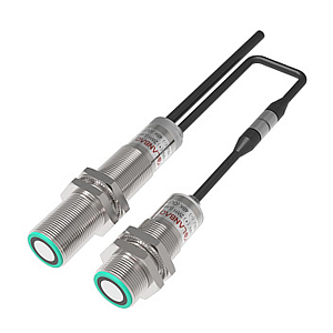 UR18-DC60D3PC Ультразвуковой датчик двойного листа PNP NC Sn=30-60мм