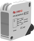 PTE-PM5SK-E5 Фотодатчик, с отражением от рефлектора TD-09 в комплекте, размер 50x50x18мм, красн. 650 нм, питание 24…240 AC/DC, выход реле НО+НЗ нагрузка по току до 3A, расст. сраб. Sn=5м, IP67, R-тип, разъём М12 5-pin