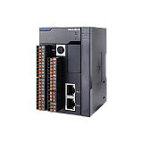 XSLH-24A16  Высокопроизводительный ПЛК, 12 DI, 12 DO,4 канала дифференциального скоростного счетчика, 1x RS-232, 1x RS-485, 2x Ethernet, 1x EtherCAT, функции ПИД,ECAM, IEC-61131-3 в среде CODESYS, до 16 модулей расш., питание 24VDC preview