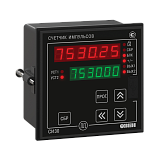 СИ30-220.Щ1.Р [М01] Счетчик импульсов с поддержкой энкодеров и RS-485, щитовой 96х96х70 мм, передняя панель IP54, Выход реле 8А, 220VAC preview