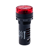 MT22-SM24 Зуммер с подсветкой, 80дБ, красный, 24V AC/DC, IP40, пластик preview