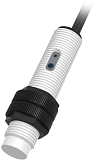 CR12SCN04DNC Емкостной датчик цилиндрический, M12x69 мм, пластиковый, незаподлицо, выход NPN НЗ, расст. сраб. Sn=4 мм, питание 10…30VDC, 50 Гц, IP67, кабель 2 м