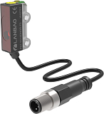 PST-YC10DPCR-F3 Фотодатчик диффузного типа, функция BGS и FGS, размер 15,2x8,4x27, расст. сраб. до Sn=10 см, красн. 680 нм, выход PNP, режим работы: на затемнение, питание 10-30VDC, IP67, кабель PVC 20 см с разъёмом M8 3-pin