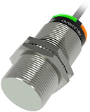 CR30XCF15DPCY Емкостной датчик цилиндрический, M30x64 мм, медно-никелевый сплав, заподлицо, выход PNP НЗ, регул. чувствит., расст. сраб. Sn=15 мм, питание 10…30VDC, 25Гц, IP67, кабель 2 м. preview