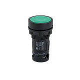 MTB7-EA35 Кнопка плоская зеленая, 1NO+1NC, IP54, пластик