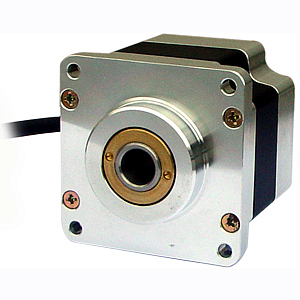 AH4K-S564W 5-фазный шаговый двигатель, с полым сквозным валом, 0,75 A, 4.2 кгс*см, 5-проводной