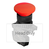 S2BR-P1R Толкатель пускового грибовидного кнопочного выключателя (выступающего типа), Без блоков контактов. цвет красный