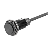 PRFDAT18-7DO-V Датчик индуктивный, Sn=7мм, выход NO, частота срабатывания 80Гц, питание 12…24VDC, цилиндрический цельнометаллический корпус M18 (нержавеющая сталь SUS 303 + тефлоновое покрытие) с маслостойким кабелем 2м, монтаж заподлицо, IP67