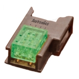 CNE-S03-GN Гнездо на кабель, зеленый, 3-контактное, AWG 20 до 22, сечение провода 0.32 до 0.5, диаметр 1.0 до 1.2мм