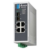 DVS-005W01-MC01  Неуправляемый коммутатор Ethernet, 5 портов, -40...+75 С, метал. корпус, с аварийным вых., многомодальный оптич. порт SC preview