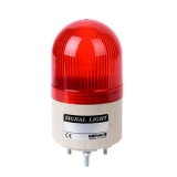 MLGS-10-G Сигнальный маяк d=66×115мм, монтаж на шпильках 3×M4, модуль с ксеноновой лампой мигающего свечения: зелёный, питание 110VAC, IP42